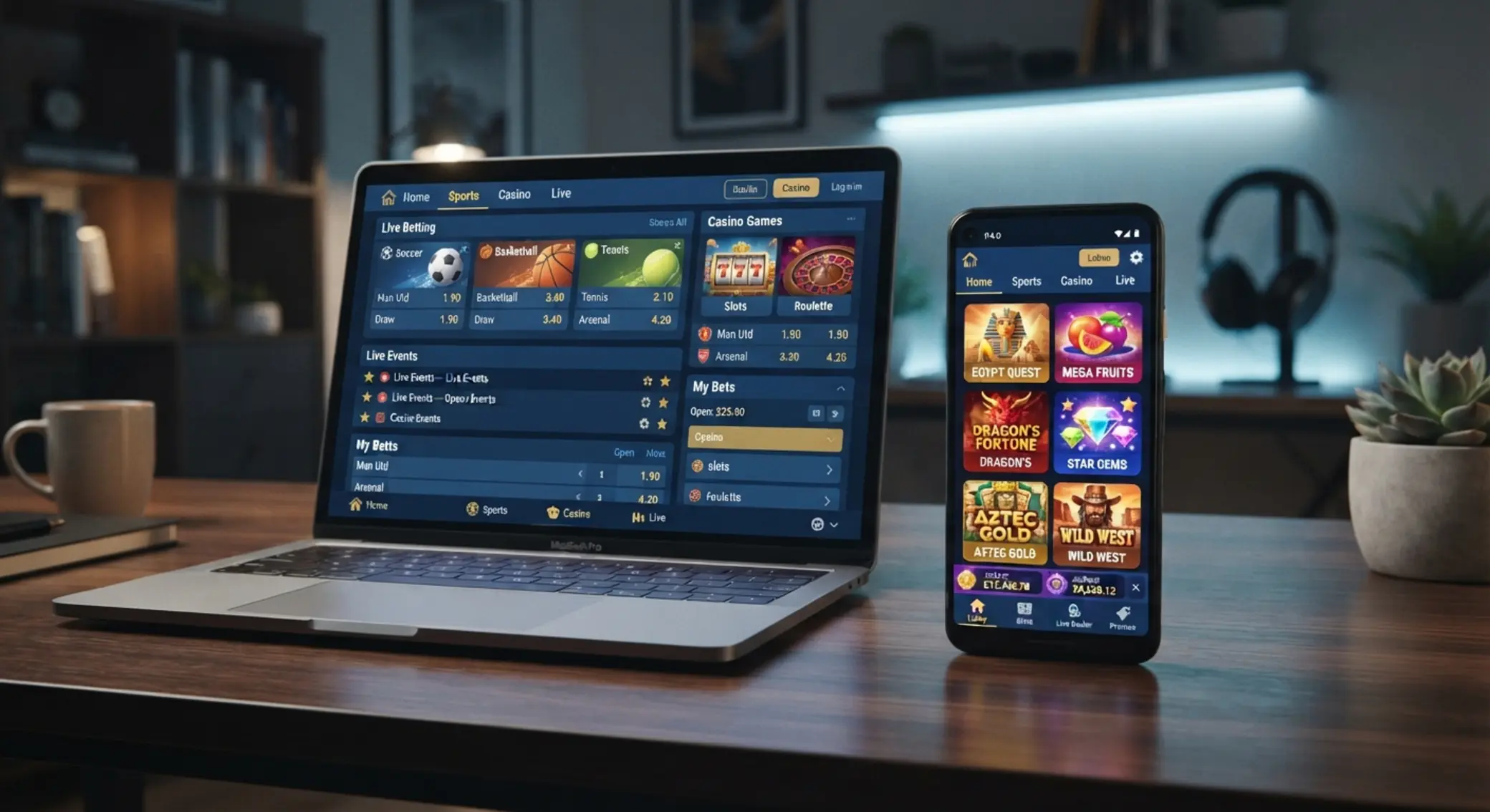 GG Bet és Bizzo stílusú felületek összevetése Két online kaszinó felület összehasonlítása laptopon és telefonon