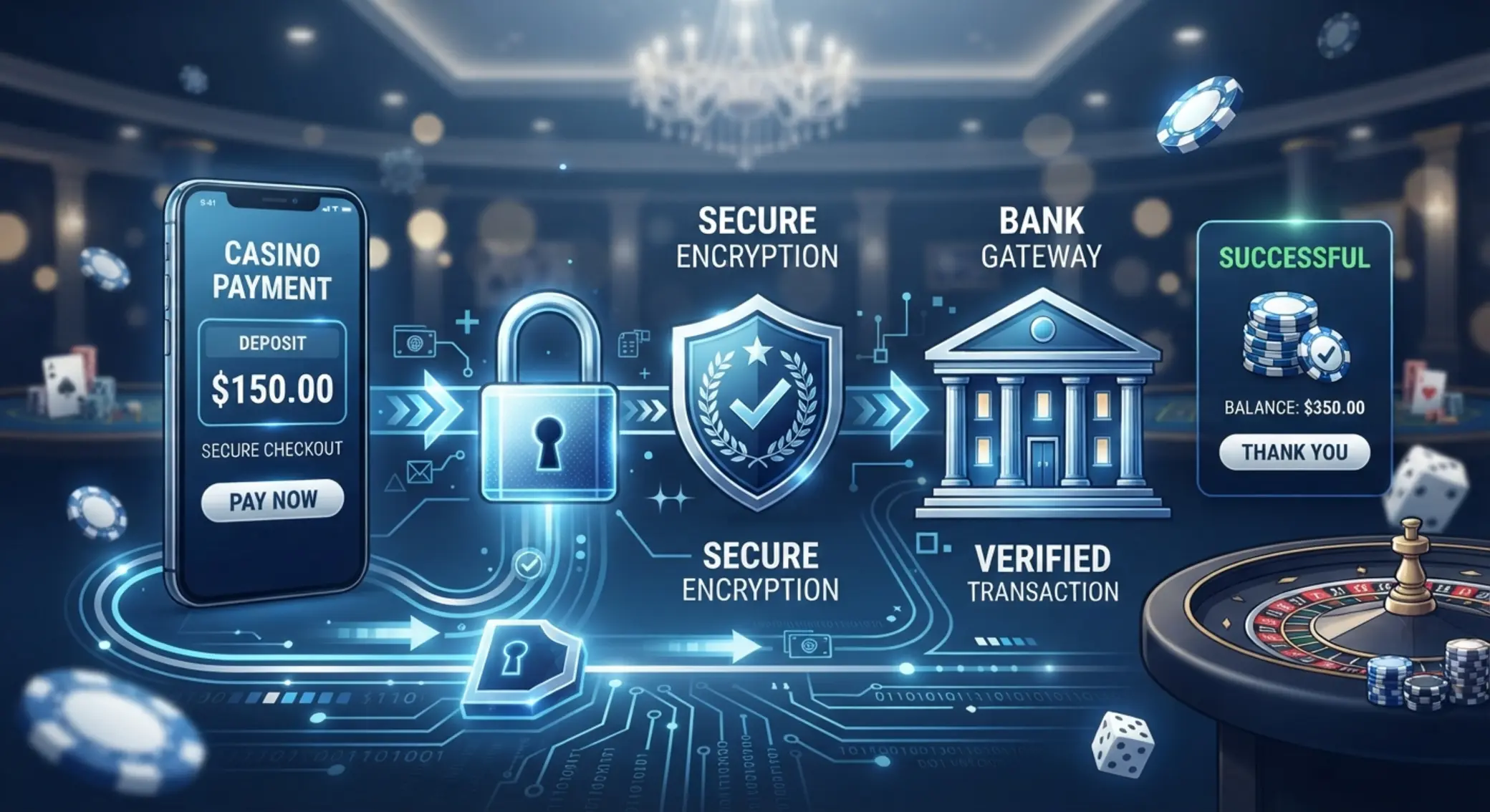 Trustly biztonság online kaszinókban Biztonságos Trustly kaszinó fizetés lakat és pajzs grafikával